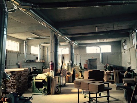 The production area of ZAMPOUKAS Chair Construction Factory