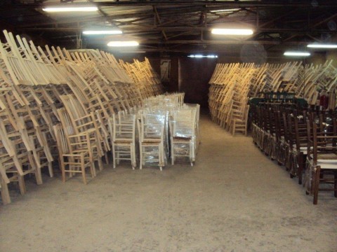 ZAMPOUKAS Factory – Chairs ready for delivery