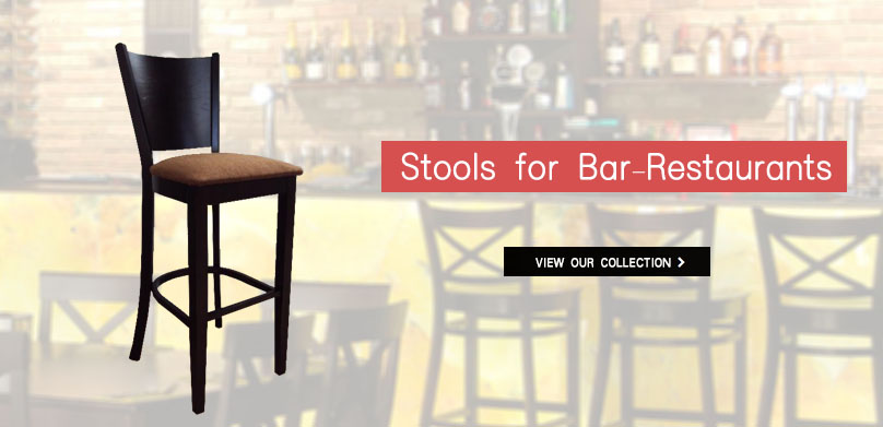 Professional Stools for cafe-bars, bars-restaurants from 17€